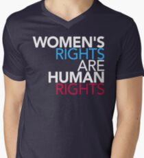 Les droits de la femme sont des droits de l'homme T-shirt col V homme