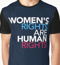 Womens Rights are Human Rights Graphic T-Shirt