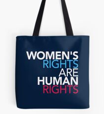 Bolsa de tela Los derechos de las mujeres son derechos humanos