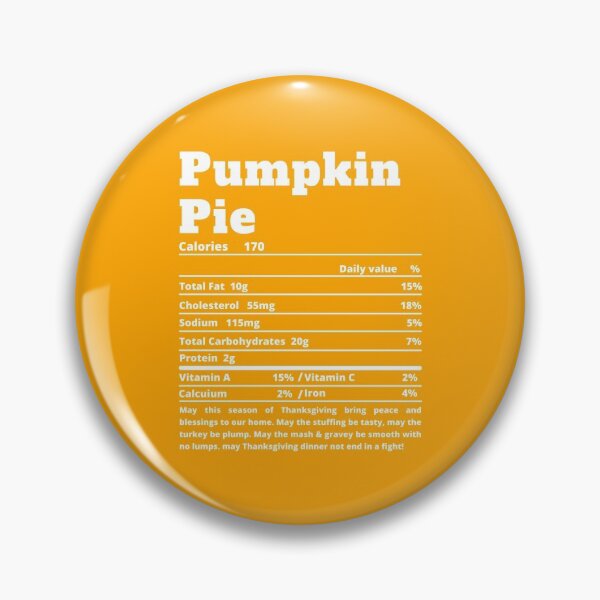 Item preview, Pumpkin Pie Nutritional Facts Funny Thanksgiving Food designed and sold by MoMasry.