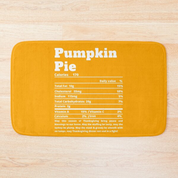 Item preview, Pumpkin Pie Nutritional Facts Funny Thanksgiving Food designed and sold by MoMasry.