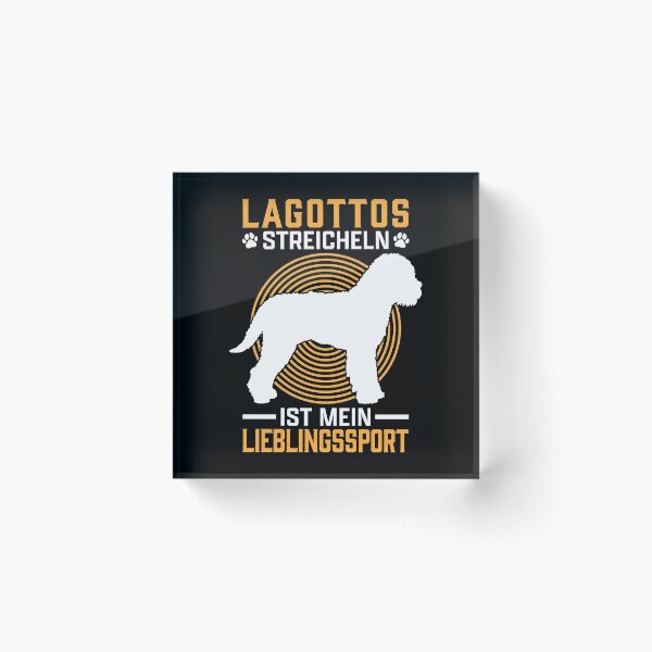 Item preview, Lagotto Romagnolos petting truffle dog saying designed and sold by madgrfx.