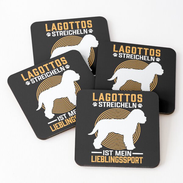 Item preview, Lagotto Romagnolos petting truffle dog saying designed and sold by madgrfx.