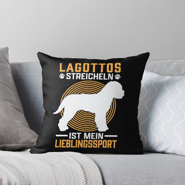 Item preview, Lagotto Romagnolos petting truffle dog saying designed and sold by madgrfx.
