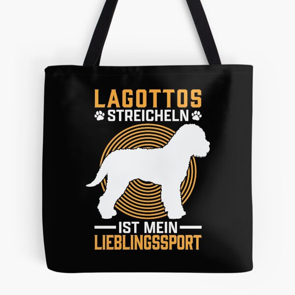 Item preview, Lagotto Romagnolos petting truffle dog saying designed and sold by madgrfx.