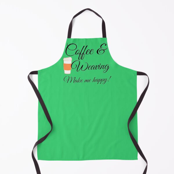 Item preview, Coffee & Weaving Make me happy! designed and sold by rhodabear.