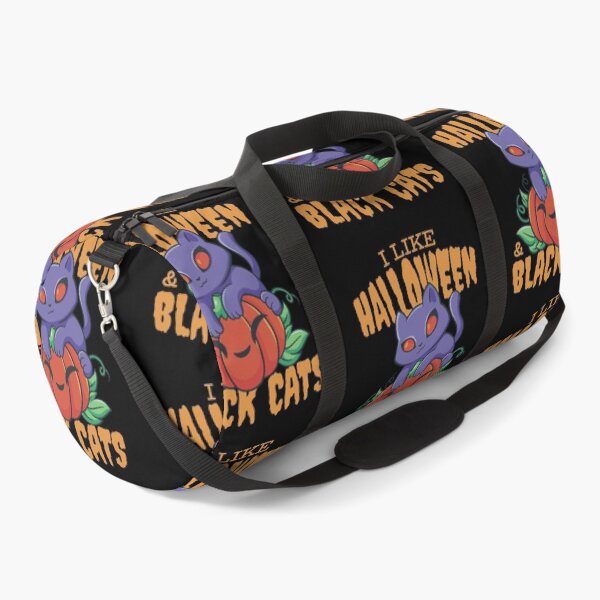 Item preview, I Like Halloween And Black Cats Pumpkin designed and sold by Tig3rE.