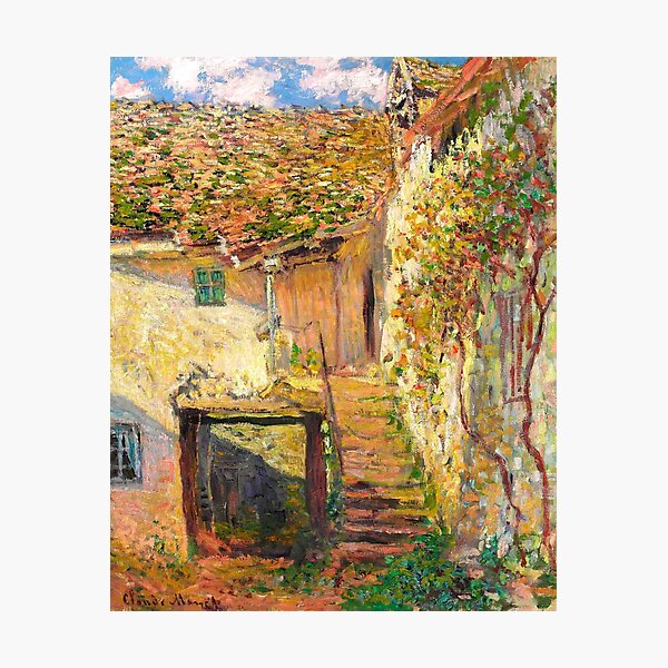 Item preview, Claude Monet "L'escalier" ("The staircase") designed and sold by Alexandra Dahl.