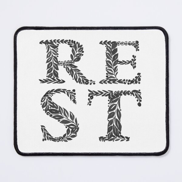 Item preview, Rest in black designed and sold by Rachel Dash-Williams Creative.