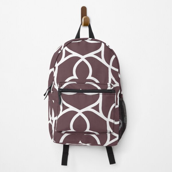 Artikelvorschau, Wine Purple and White Ornamental Shape Pattern 2 Coordinates w/ PPG 2022 Popular Color Gooseberry PPG1048-7 - Colour Trends - Hue - Shade entworfen und verkauft von ColorOfTheYears.