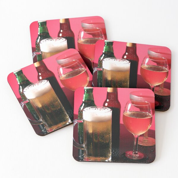 Item preview, MIXED BEVERAGE BEER STILL LIFE EVENING MOOD LIFESTYLE GLASS DRINK ALCOHOL designed and sold by MonArtisteSam.