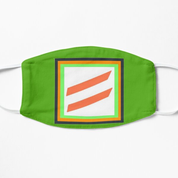 Beautiful green color Flat Mask