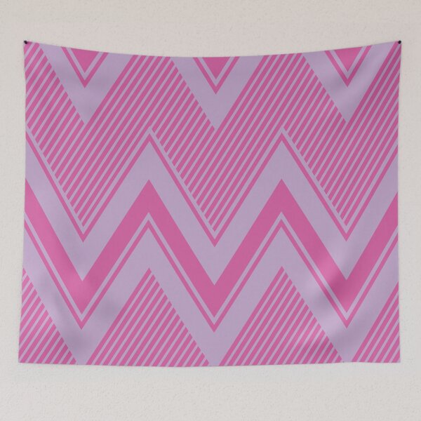 Item preview, Lavender and pink zig zag pattern designed and sold by BLMcreations.
