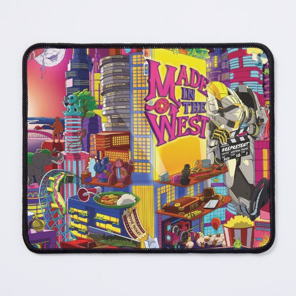 Made in the West Magazine Cover Art Mouse Pad
