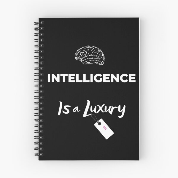 Item preview, Intelligence Is A Luxury-White Text designed and sold by Trendi61.
