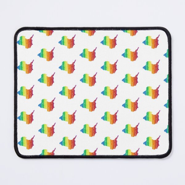 Item preview, Kelleys Island Lake Erie Map Rainbow designed and sold by BusyBeeLife.