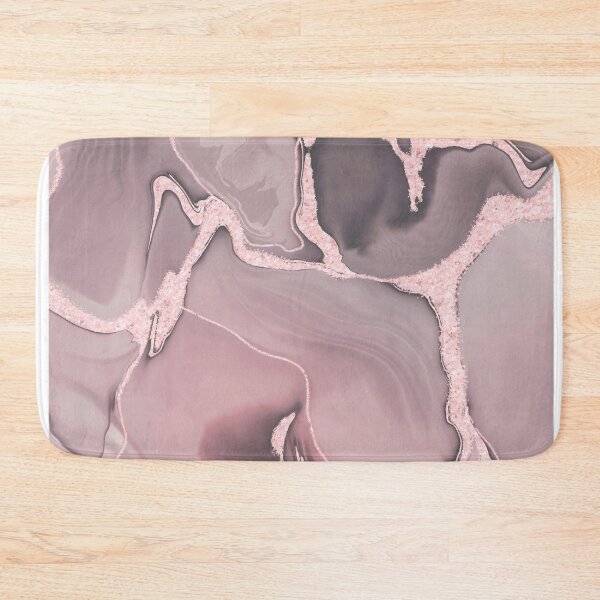 Item preview, Marbled Luxury Elegant Alcohol Ink Texture Blush Pink Rosegold designed and sold by artsandsoul.