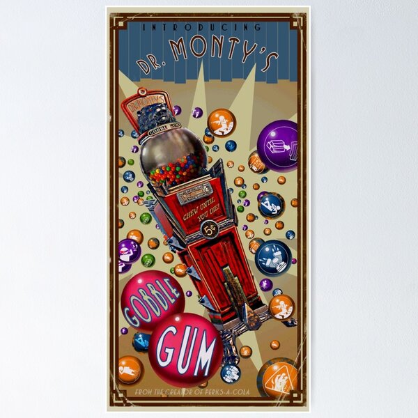 Item preview, Dr. Monty's Gobblegum designed and sold by EndergamZ.