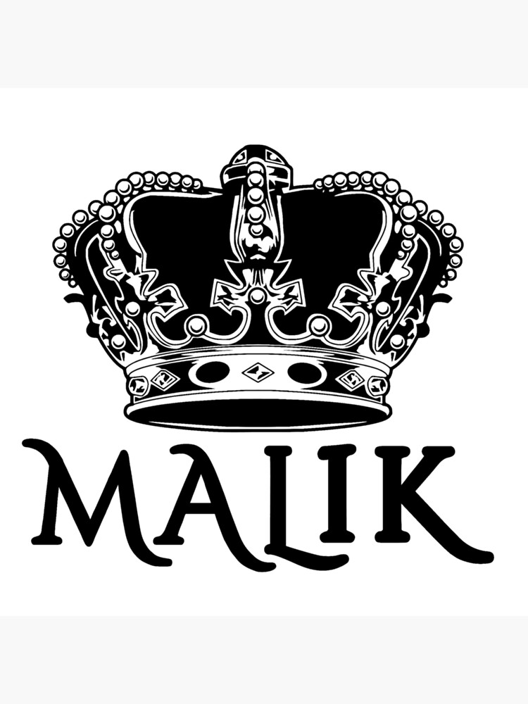 Malik Classic Retro Name Design - malik Products