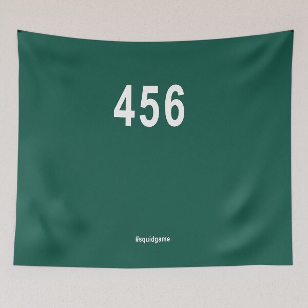 Item preview, Squid Game - NUMBER 456, eliminated  designed and sold by Elena González Álvarez.