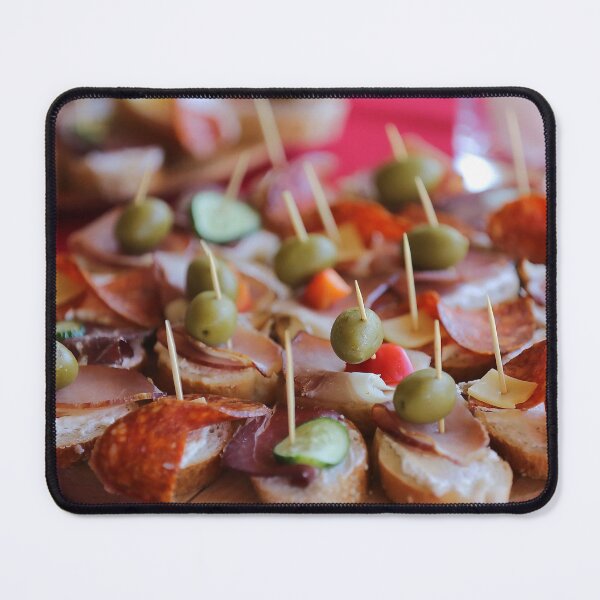 Item preview, SNACK FAST FOOD HAM BREAD SAUSAGE OLIVE DINNER LUNCH FOOD APPETIZER designed and sold by MonArtisteSam.