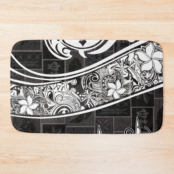 Item preview, Hawaiian - Polynesian Midnight Tapa Artboard designed and sold by sunnthreads.