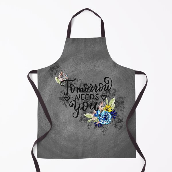 Item preview, Tomorrow Needs You - Grey Chalk designed and sold by Flossiphy.