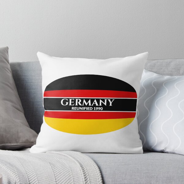 Item preview, Germany Reunified 1990 German Flag (White Text Version) designed and sold by Worldesigns by Artsiren.