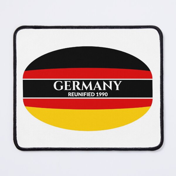 Item preview, Germany Reunified 1990 German Flag (White Text Version) designed and sold by Worldesigns by Artsiren.