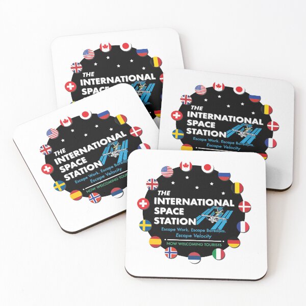 Item preview, The International Space Station • Now Welcoming Tourists designed and sold by brainthought.
