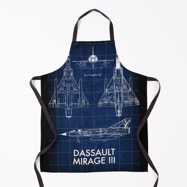 Artikelvorschau, Dassault Mirage Military Fighter Jet Bauplan entworfen und verkauft von Meek-Anime.