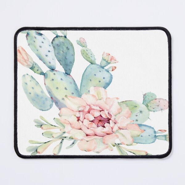 Item preview, Cactus Watercolour Watercolor Aesthetic-CactusFlower  designed and sold by DiensDesign.