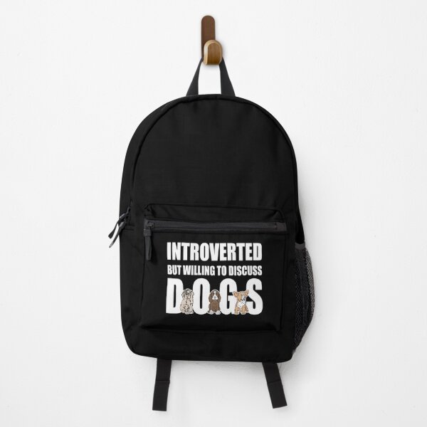 Item preview, Introverted but willing to discuss dogs designed and sold by Camilla Fjäder.