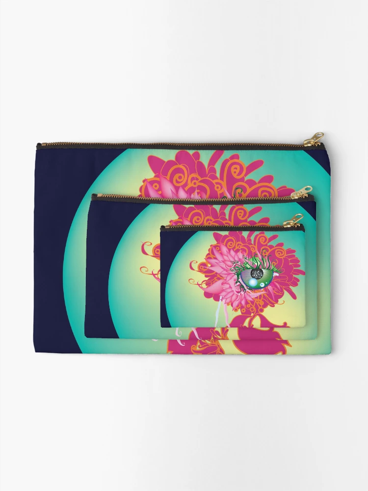 Thumbnail 2 of 4, Zipper Pouch, Bloom designed and sold by InfinitePathArt.