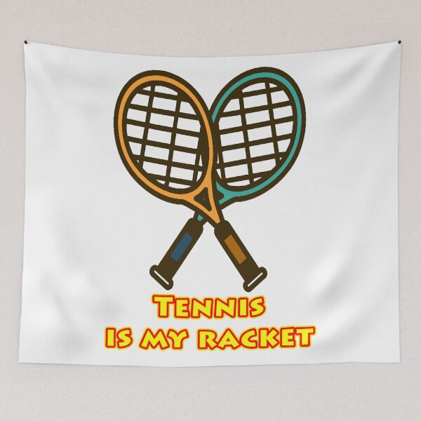 Item preview, Tennis is MY racket gold and green rackets designed and sold by janraydesigns.