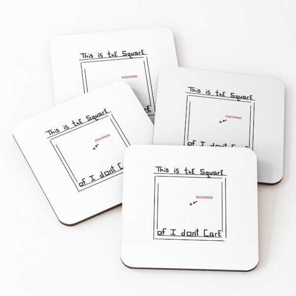 Item preview, The Square of I Don’t Care designed and sold by O1RSH.