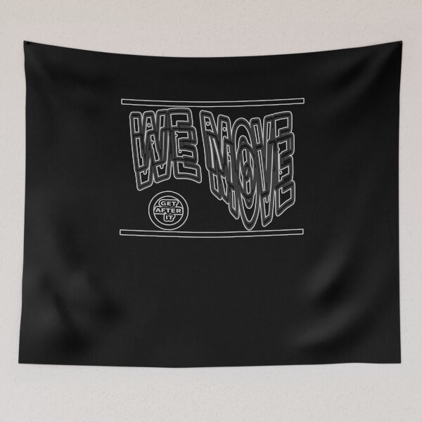 Item preview, We move (get after it) aesthetic design by Code03. Silver version. Fye and cool t shirt designs. designed and sold by Code03.