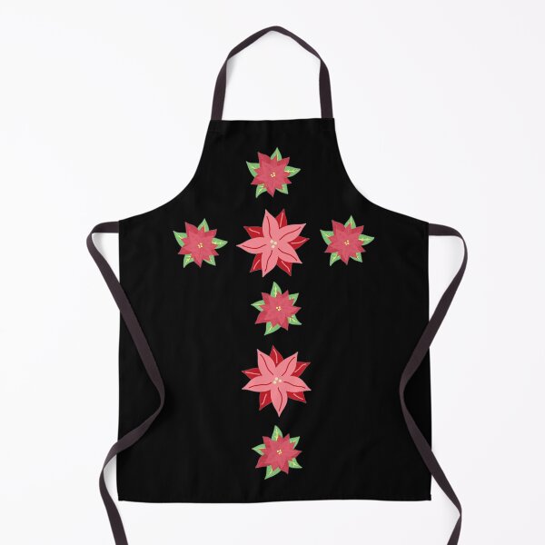 Item preview, PRETTY POINSETTIA CROSS designed and sold by janraydesigns.