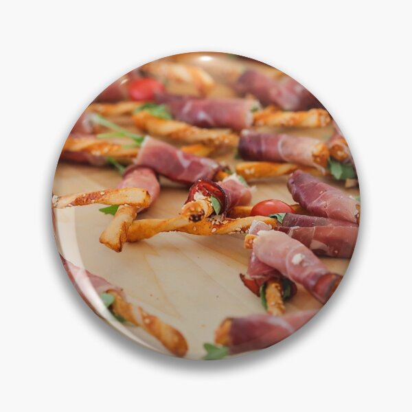 Item preview, BAKED GOODS APPETIZER BUFFET BACON HAM MEAL DINNER PLATE FOOD MEAT designed and sold by MonArtisteSam.
