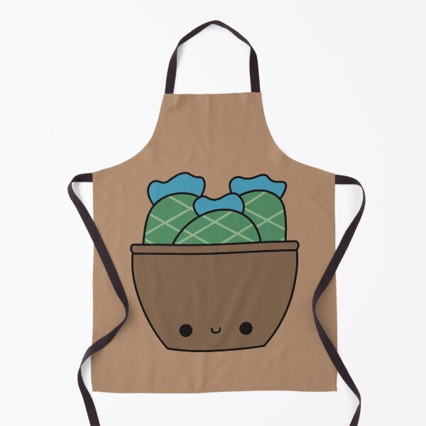 Item preview, Cute Kawaii Cactus In Brown Pot designed and sold by KawaiiByDice.
