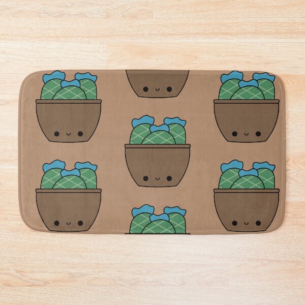 Item preview, Cute Kawaii Cactus In Brown Pot designed and sold by KawaiiByDice.
