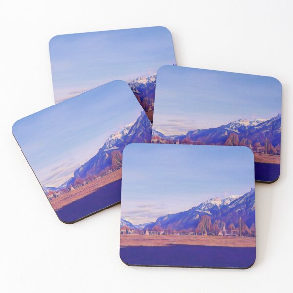 Item preview, The Mountains in Interlaken Switzerland designed and sold by AJDrinko.