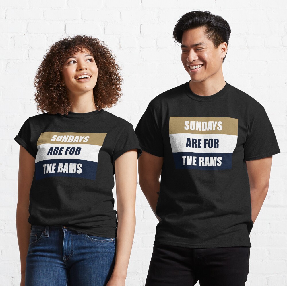 Sundays are for The Rams, Los Angeles Rams Graphic T-Shirt Dress