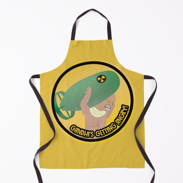 Item preview, Gandhi's Getting Angry! Nuclear Gandhi designed and sold by brainthought.