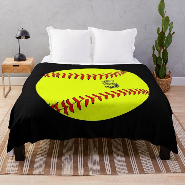 Item preview, Softball ball number 5, five designed and sold by TheCultStuff.