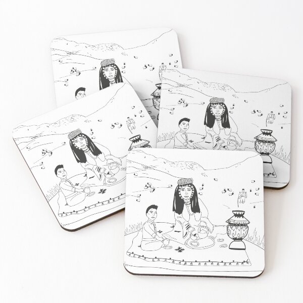 Item preview, Helin and Aran Illustration designed and sold by Beenanouri.