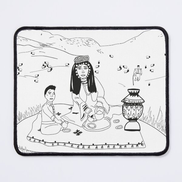Artikelvorschau, Helin und Aran Illustration entworfen und verkauft von Beenanouri.