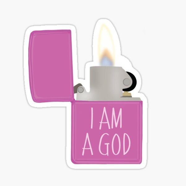 I am a god - jennifer's body Sticker