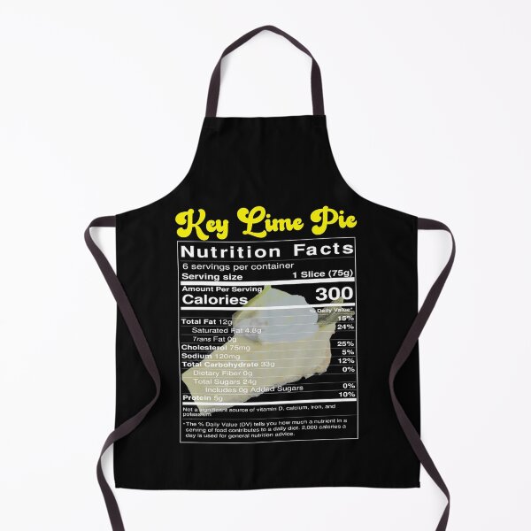 Item preview, Key Lime Pie Nutritional Facts designed and sold by KeysTreasures.