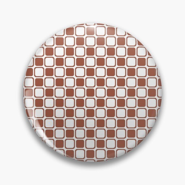 Item preview, Rust Red Brown and White Checkerboard Pattern Coordinates w/ PPG 2022 Popular Color Ancient Copper PPG1063-7 - Colour Trends - Hue - Shade designed and sold by ColorOfTheYears.